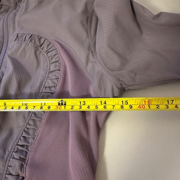 Lululemon Dance Studio Jacket In Dusky Lavender / Heathered Dusky Lavender | 4 - Picture 11 of 12
